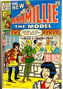 New Millie The Model, June #171, Marvel Comics, 1969, VG-