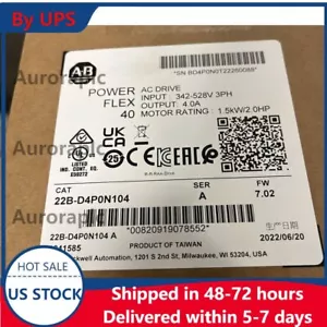 NEW Allen-Bradley 22B-D4P0N104 /A PowerFlex 40 1.5kW 2 HP AC Drive USA - Picture 1 of 4