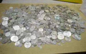 1 KG Silber Münzen , verschiedene Länder , Investment Lot , 1000g Silber Münzen - Bild 1 von 7