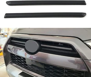 For Toyota 4Runner TRD Pro, Sport 2020-2023 Matte Black Front Grille Cover Trims - Picture 1 of 10