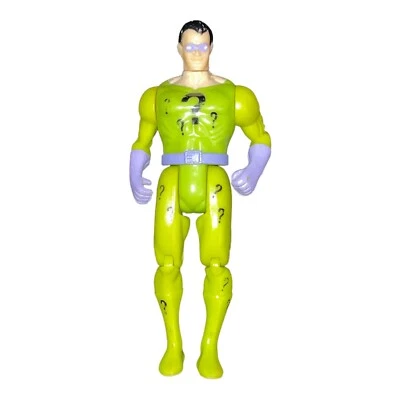 DC Comics Superheroes The Riddler 1989 4,5 pulgadas FIGURA DE ACCIÓN TOY BIZ usado Foto 1 de 4