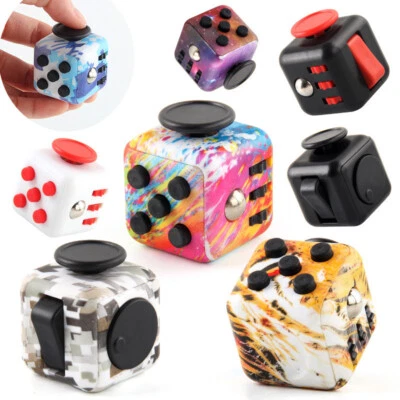 Fidget Cube Spinner Stressabbau Finger Hand Magie Angst Erwachsene - Bild 1 von 4