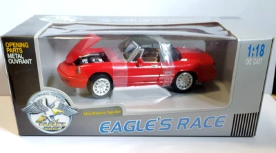 UNIVERSAL HOBBIES EAGLE'S RACE 1:18  AUTO ALFA ROMEO SPYDER SOFT TOP  ART 330300 - Immagine 1 di 4