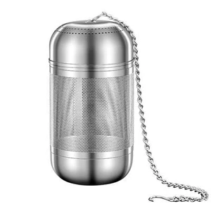 Stainless Steel Tea Infuser Tea Leaves Spice Seasoning Ball Strainer Filter - Picture 1 of 11