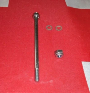 TRIUMPH TRIDENT T160 EXHAUST TIE STUD 21-2336 NUT 14-1201 & WASHERS(2) 70-2728 - Picture 1 of 2