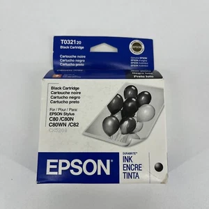NEW Epson T034120 Black Ink Cartridge Expiration 02/2005 - Picture 1 of 4