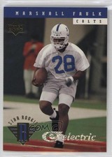 1994 Upper Deck Star Rookie Electric Gold Marshall Faulk #7 Rookie RC HOF