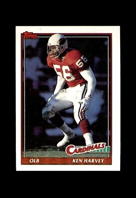 1991 TOPPS FOOTBALL CARDINALS #518 KEN HARVEY  - Image 1 of 2