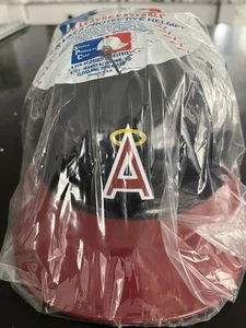 Vintage Laich Los Angeles California Angels Full Size Plastic Batting Helmet New - Picture 1 of 2