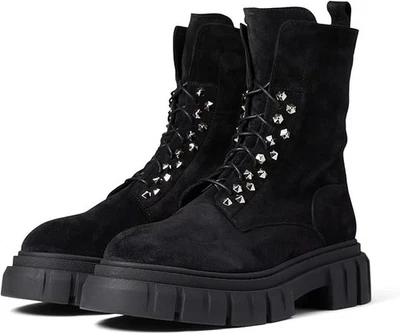 Botas de Combate La Canadienne Kora Gamuza Negras 2996 Talla 38 Foto 1 de 3