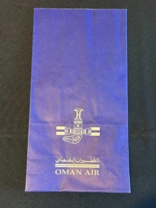Oman Air Vintage Airline Barf Bag Air Sickness Bag Ephemera - Bild 1 von 2