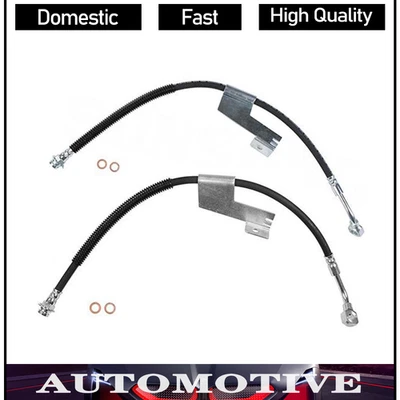 Mangueira de linha de freio dianteiro para Chevrolet Express 2500 5.7L 2002 2001 2000 1999 1998 - Imagem 1 de 3