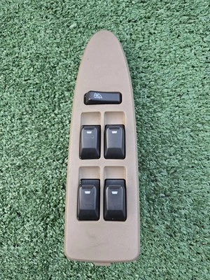 Interruptor de ventana principal Lincoln LS 2000 2002 2002 2002 lado del conductor puerta izquierda OEM 00-02 Foto 1 de 4