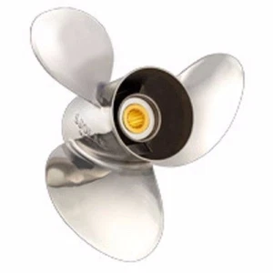 Johnson Evinrude 40 to 75 HP RH Propeller SS 12-1/4x15 SM Solas 2331-123-15 MD - Picture 1 of 8