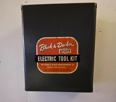 BLACK & DECKER GARAGE/MAVECAVE CONVERSATION PIECE WALL OR SHOP CABINET!!!!!!!! - Image 1 of 4