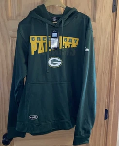 NUEVO CON ETIQUETAS Green Bay Packers Sudadera con Capucha Para Hombres XXL Verde Pullover New Era NFL Equipo Ropa - Imagen 1 de 10