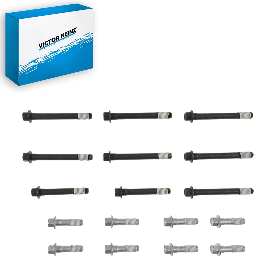 Victor Reinz Eng 气缸盖螺栓套装适用于 89-91 雪佛兰 V1500 Suburban 5.7L — 第 1/1 张图片