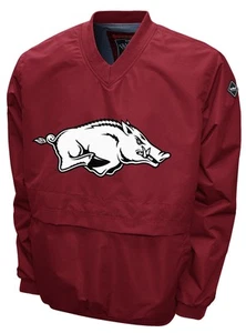 Arkansas Razorbacks Franchise Club Big Logo Windshell Jacket - Picture 1 of 3