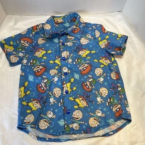 Vtg 90 Rugrats Nickelodeon Full Print Boys 14x17” Custom made 100% cotton - Picture 1 of 7