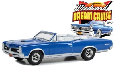 PONTIAC GTO Convertible - 1967 - bluemetallic - Greenlight 1:64 - Immagine 1 di 4