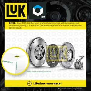 Dual Mass Flywheel DMF Kit with Clutch and CSC 600037100 LuK 03L105266AB Quality - Picture 1 of 2
