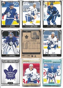 2021-22 OPC O-Pee Chee Toronto Maple Leafs Complete Team Set w/RC's Update (24) - Picture 1 of 2