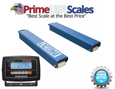 5 Year Warranty Multi-Purpose 24" Weigh Bars 5000 lb Capacity x 1 lb Accuracy  - Image 1 of 4