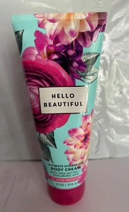 Crema corporal hidratante Bath and Body Works Hello Beautiful Ultimate 8 oz - Imagen 1 de 2
