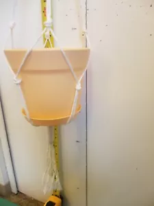 Handmade Macrame Plant Hanger Pure Cotton 33 In. - Picture 1 of 7