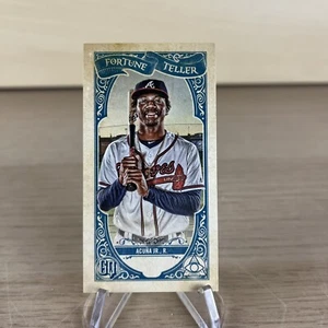 Ronald Acuna Jr. 2020 Topps Gypsy Queen Forute Teller Indigo /250 Atlanta Braves - Picture 1 of 2