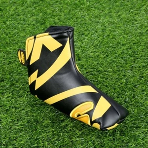 Quality Soft PU Leather Golf Putter HeadCover Durable For Blade/Anser Style Head - Picture 1 of 8