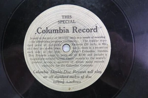 COLUMBIA DEMONSTRATION RECORD P 11 - Prince's Band - Land Of The Maple - Picture 1 of 5
