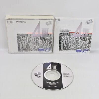 A.3. a III TAKE THE a TRAIN Ressha PC Engine SCD pe - Image 1 of 2