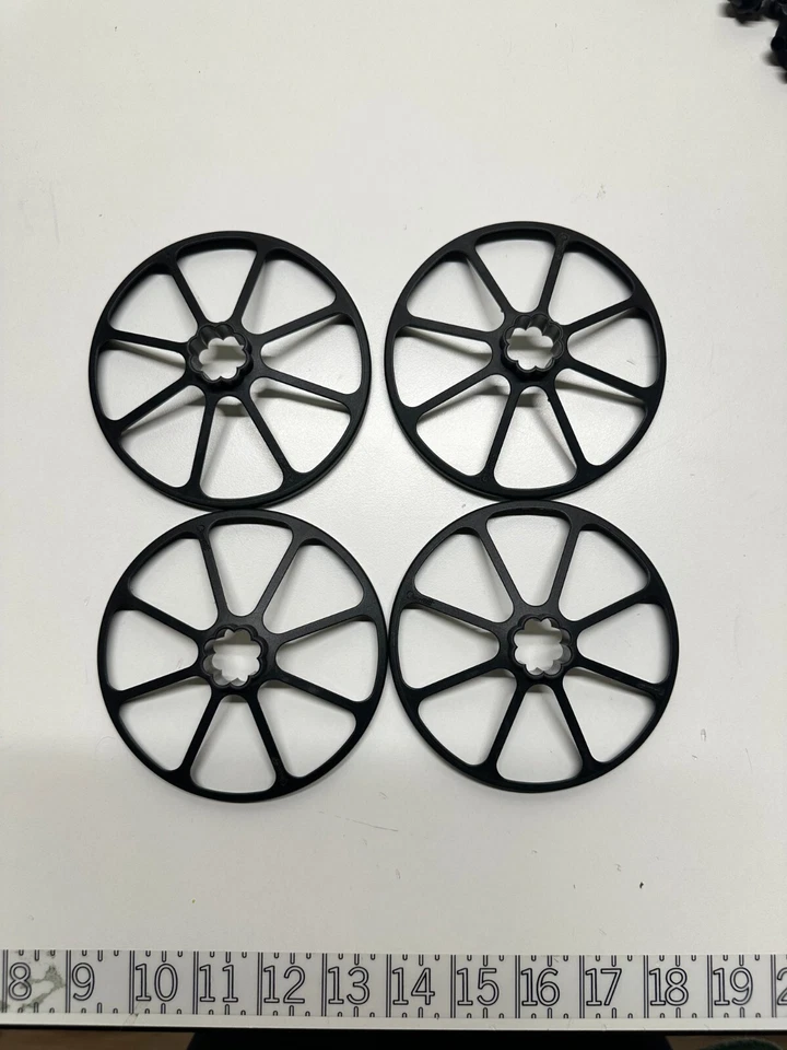 Набор из 4 черных подставок для основания Quercetti Skyrail Marble Run Rollercoaster 4 дюйма - Изображение 1 из 1