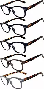 LIQUIDATION SALE 5262 Mix 5 (PCS) Eyewear Reading Deluxe Glasses - Picture 1 of 3