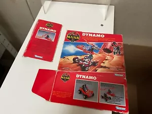 M.A.S.K 1987 DYNAMO box art (empty) BOX only mask kenner - Picture 1 of 2