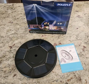 Flag Pole Light Solar Powered, 1200 Lumen Second Generation Outdoor Waterproof - Picture 1 of 8