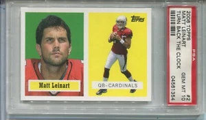 Topps Matt Leinart PSA 2006 10 gemas como nuevo dar marcha atrás el reloj - Imagen 1 de 1