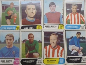 Football Facts Green Back A&B.C Gum Cards 65-117 (1969) See Menu - Picture 1 of 4