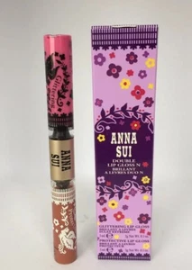 New Anna Sui Double Lip Gloss N Brilliant 03 Pink 3 Mililiters Made In Japan - Picture 1 of 7
