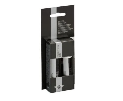 MINI Lackstift-Set White Silver metallic Farbcode A62 Weiss 51910422635 - Bild 1 von 1