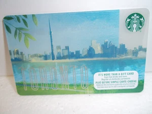 Starbucks Collectible Gift Card Toronto Canada NO VALUE - Picture 1 of 2