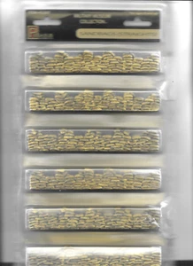 Pegasus Hobbies PG5207 - 28 MM Straight  Sandbags, 6 Piece - NEW MINT PACKAGED - Picture 1 of 1