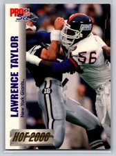 1992 Pro Set #10 Lawrence Taylor HOF 2000 NM