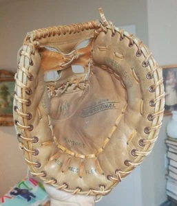 Vintage Regent All Leather 12” Baseball Glove Left Hand TG-47 - Picture 1 of 9
