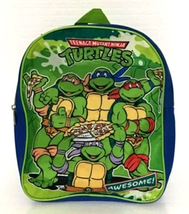 Nickelodeon Teenage Mutant Ninja Turtles Toddler Mini Backpack PREOWNED - Picture 1 of 7