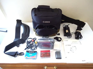 Canon Mini ZR 500 Digital Video Camcorder mit Tasche Zubehör usw." Toller Artikel - Bild 1 von 24