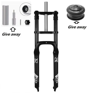 20 26*4.0" Fat Tire Spring Fork Mountain Double Shoulder 135Mm MTB Bike Electric - Picture 1 of 14