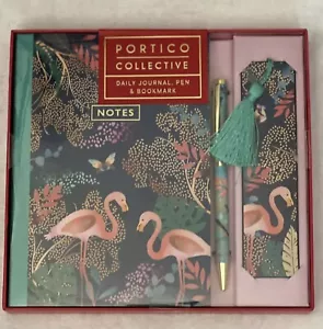 Portico Collective Daily Journal Pen Notebook& Bookmark Set - Picture 1 of 6