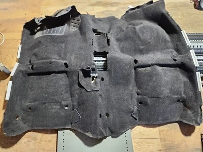 1990-1997 MAZDA MIATA  FLOOR CARPET, BLACK, OEM - Image 1 of 4